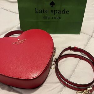 Kate Spade Heart-Shaped Crossbody Bag